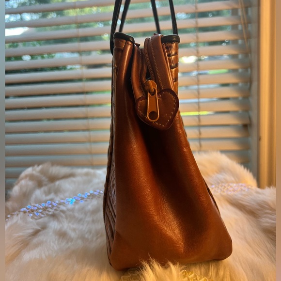 Jo Ann Page Short Kachi Cognac Hornback Lizard & Chicas Cow, Full-grain Leather - Picture 5 of 14